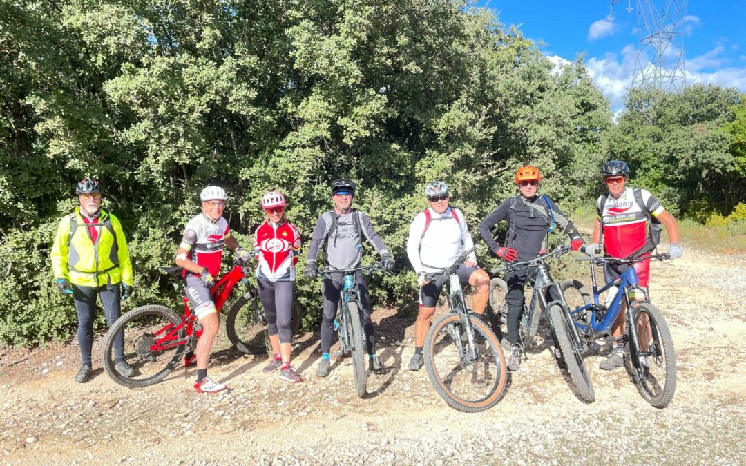 Sortie VTT à Saint quentin la poterie